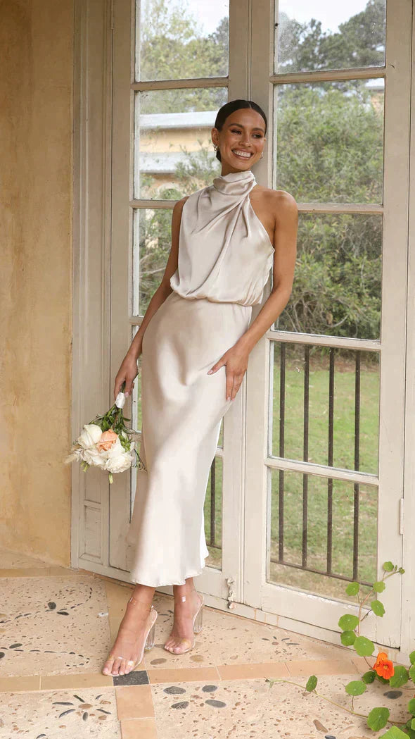 Veronica | Glänzendes Kleid