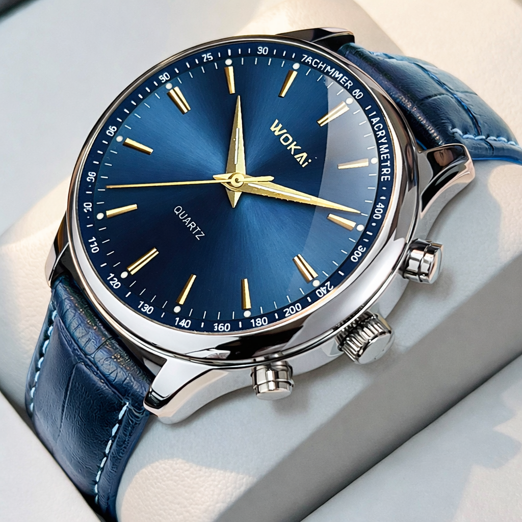 Selorina | Herrenarmbanduhr mit Quarzwerk und klarer Anzeige