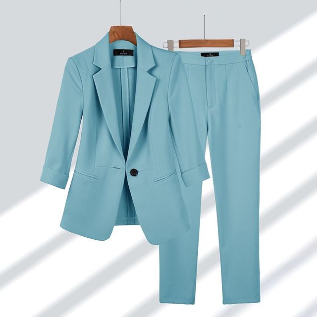 Giulia | Elegantes Set aus eng anliegenden Hosen und Blazer