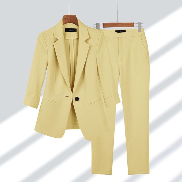 Giulia | Elegantes Set aus eng anliegenden Hosen und Blazer