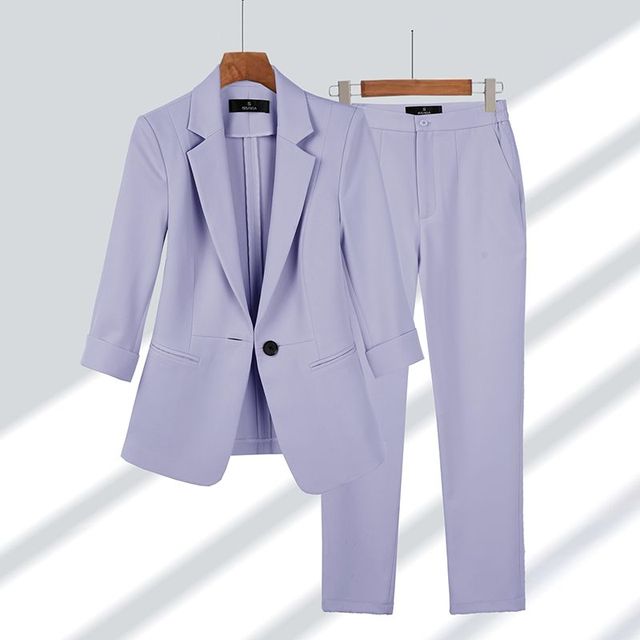 Giulia | Elegantes Set aus eng anliegenden Hosen und Blazer
