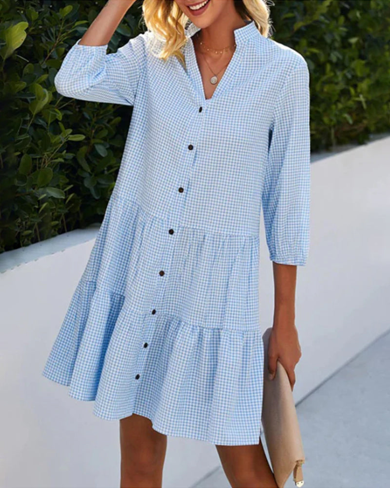 Emaline | Wunderschönes blaues Kleid