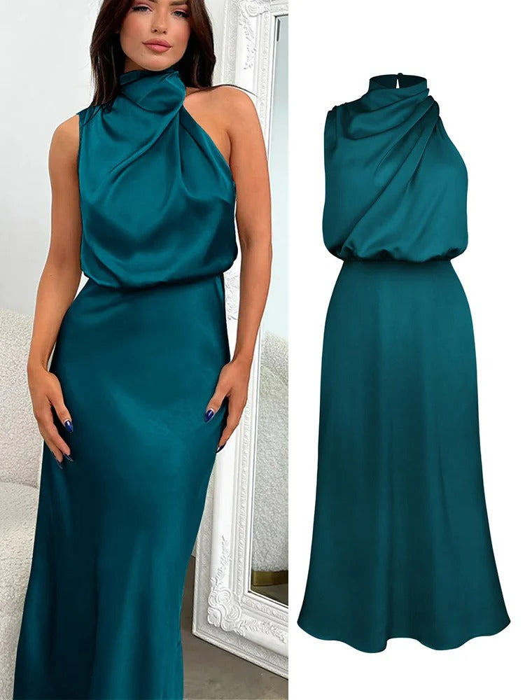 Romina | Ärmelloses langes Kleid