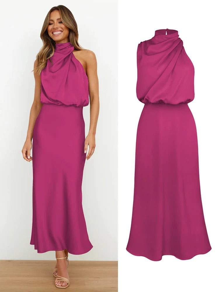 Romina | Ärmelloses langes Kleid
