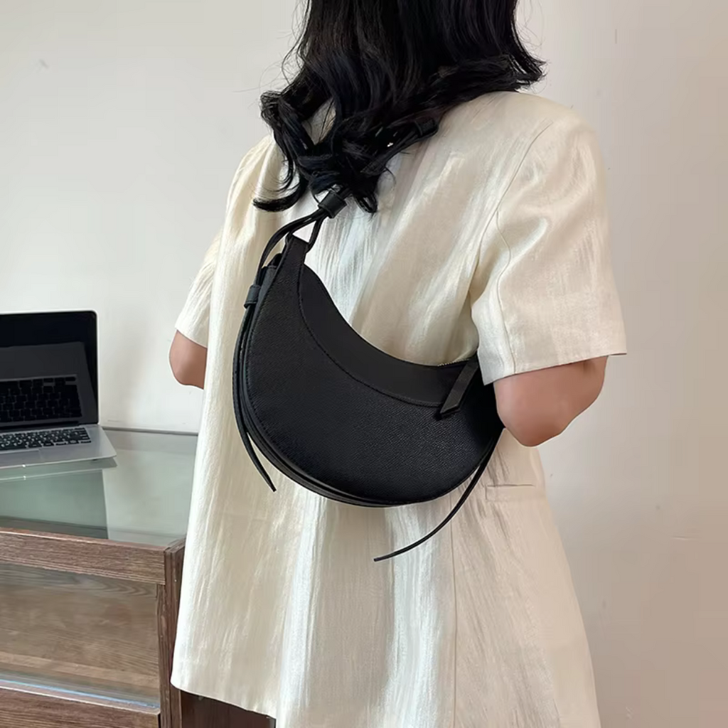 Sicchia | Elegante und vielseitige Damen-Schultertasche Mezzaluna