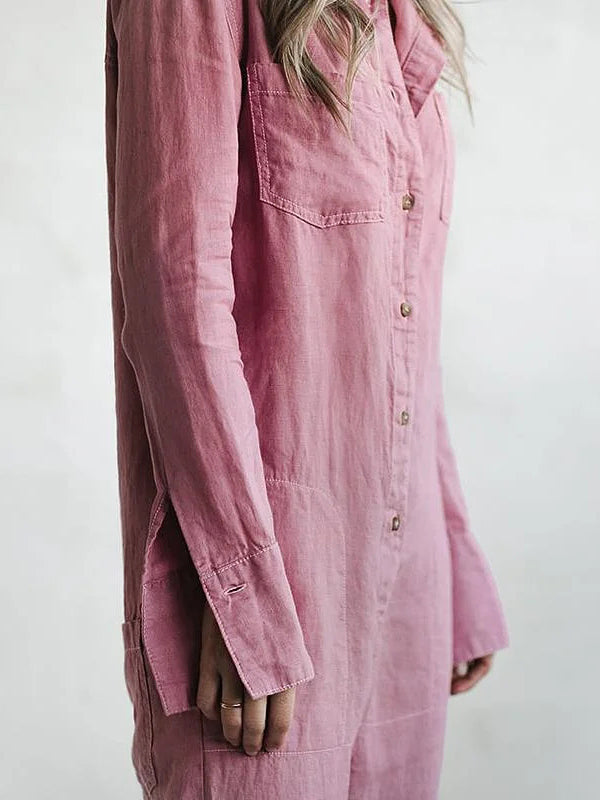 Nora | Jumpsuit mit langen Ärmeln