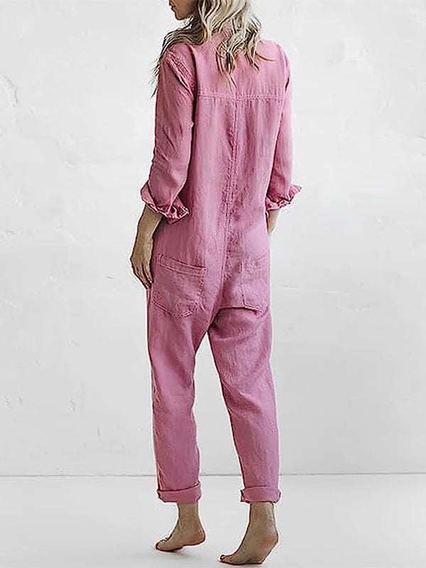 Nora | Jumpsuit mit langen Ärmeln