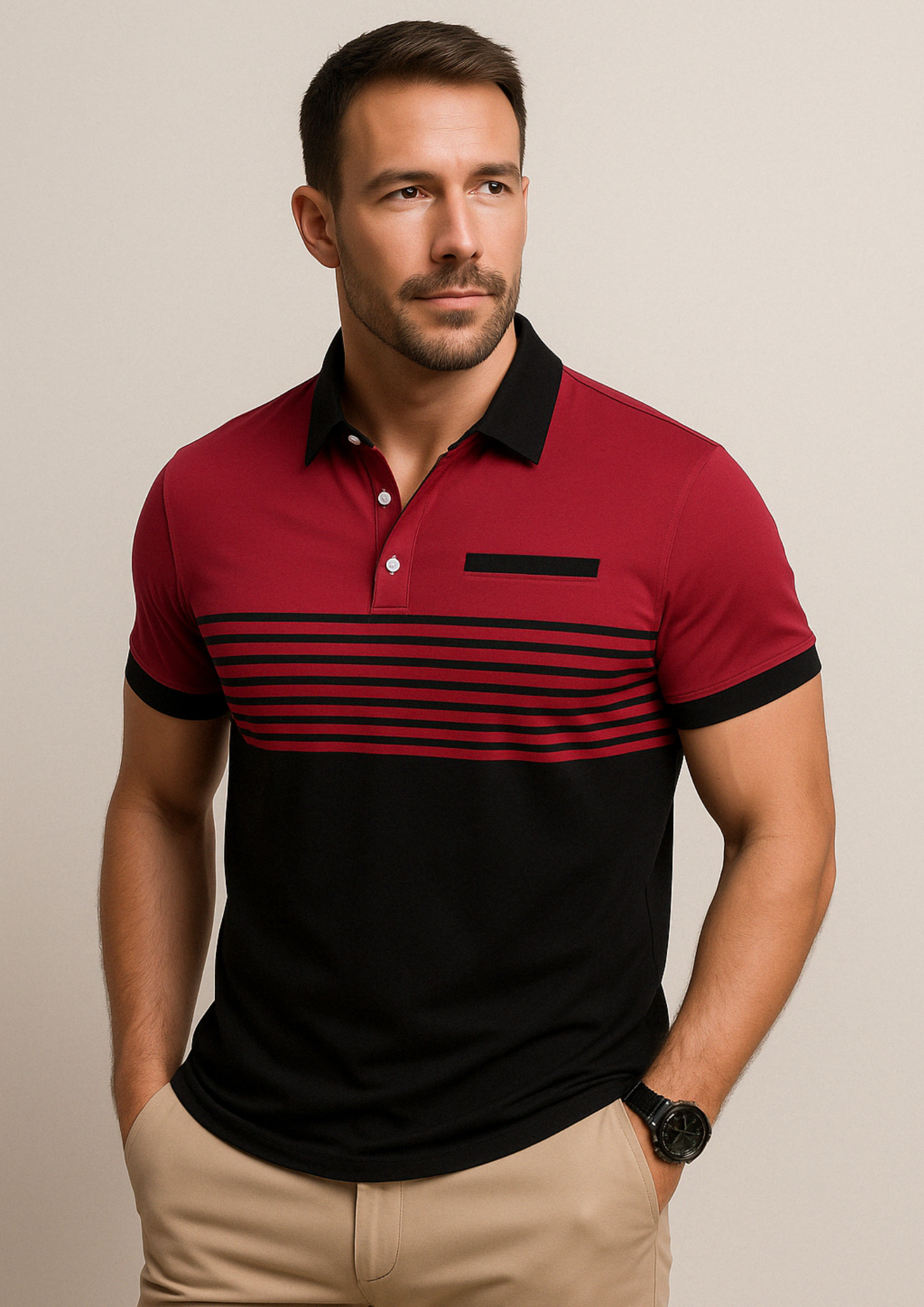 Albert | Polohemd Golfshirt Freizeitshirt