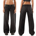Bella | Weite Jeans mit niedriger Taille