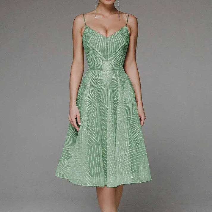 Maritza | Elegantes Kleid mit offenem Rücken