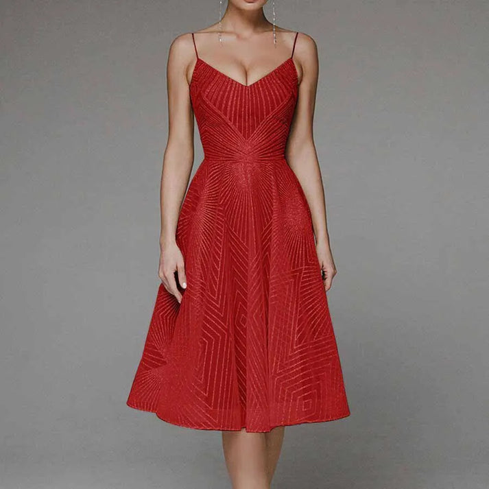 Maritza | Elegantes Kleid mit offenem Rücken