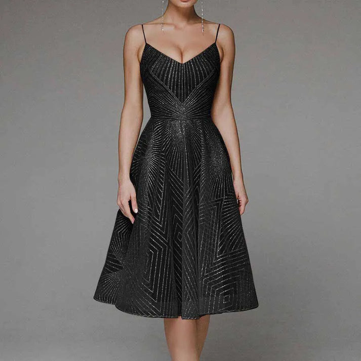 Maritza | Elegantes Kleid mit offenem Rücken