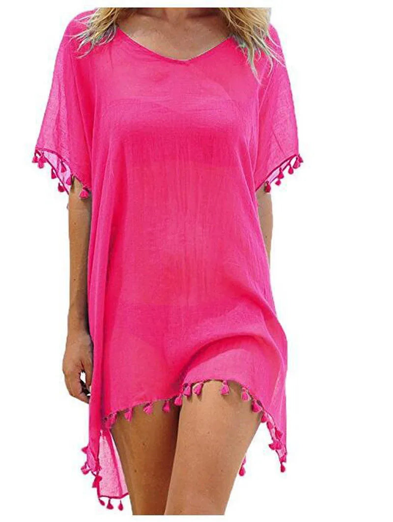 Dalia | Abito da Spiaggia in Pizzo con Dettagli Eleganti-5
