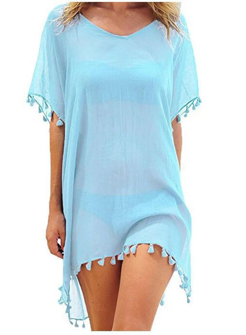 Variant image for Dalia | Abito da Spiaggia in Pizzo con Dettagli Eleganti-5