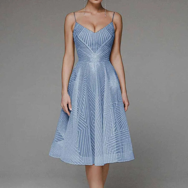 Maritza | Elegantes Kleid mit offenem Rücken