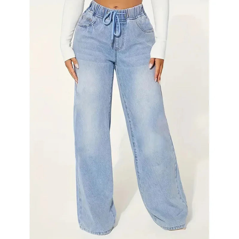 Kathrin | Weite Jeans mit hoher Taille