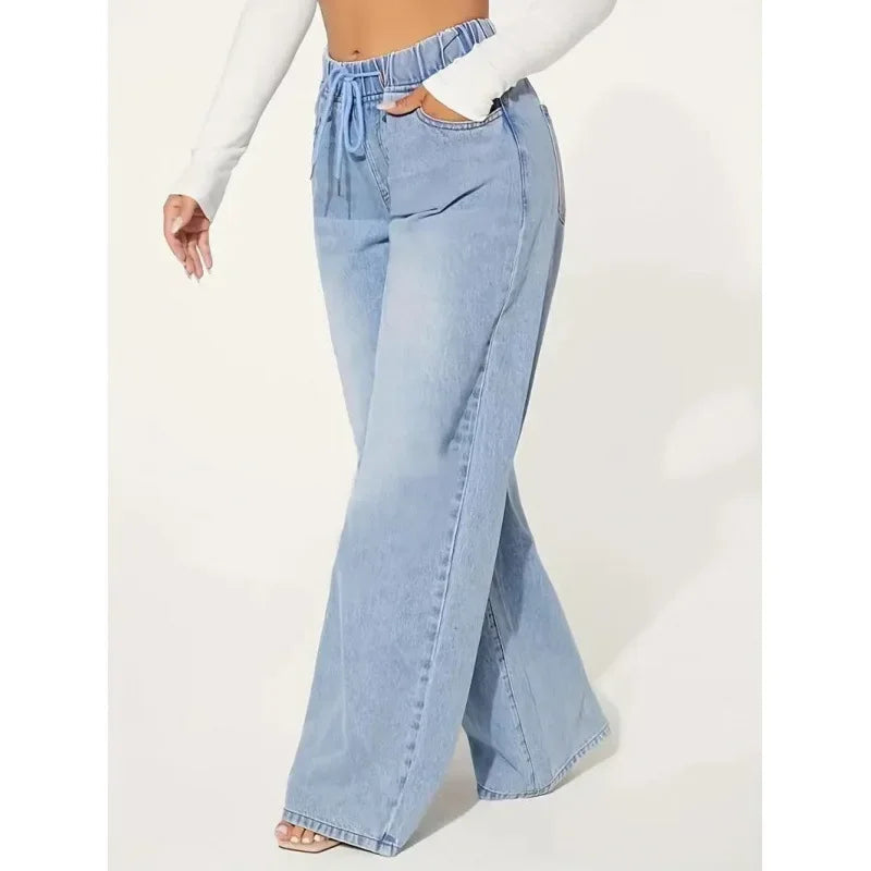 Kathrin | Weite Jeans mit hoher Taille