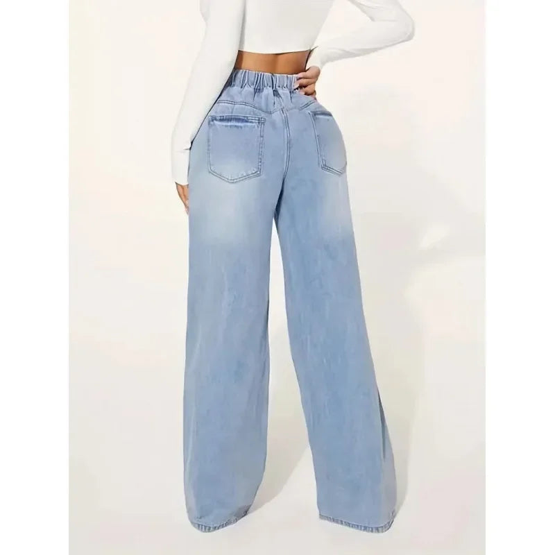 Kathrin | Weite Jeans mit hoher Taille