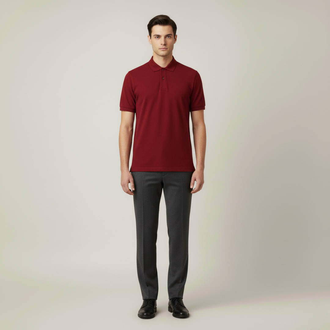 Liam | Polo da Uomo – Elegante, Comfort & Versatile Manica Lunga
