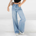 Nadine | Weite Jeans mit hoher Taille