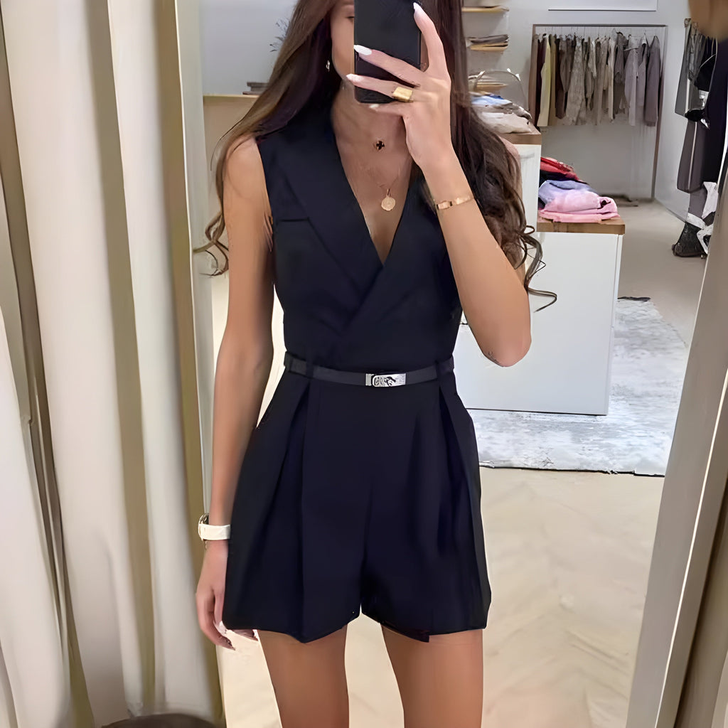 Camilla | Eleganter ärmelloser Overall