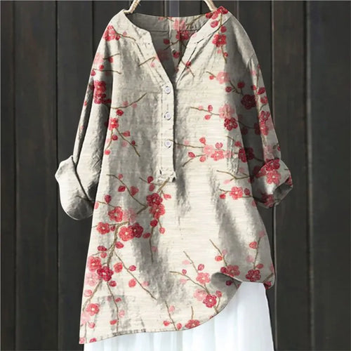 Angie | Lässige florale Bluse