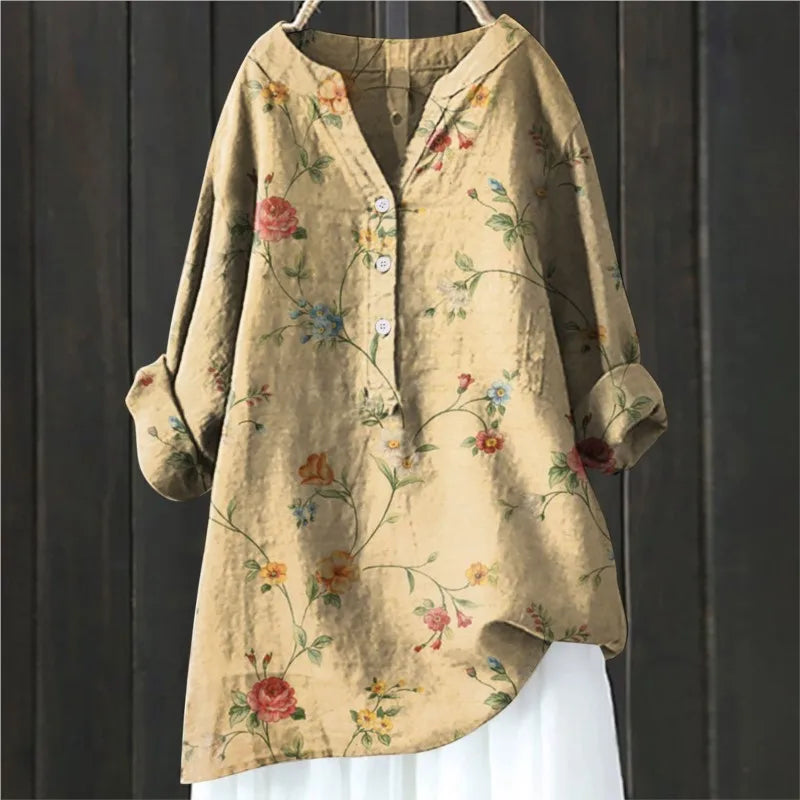 Angie | Lässige florale Bluse