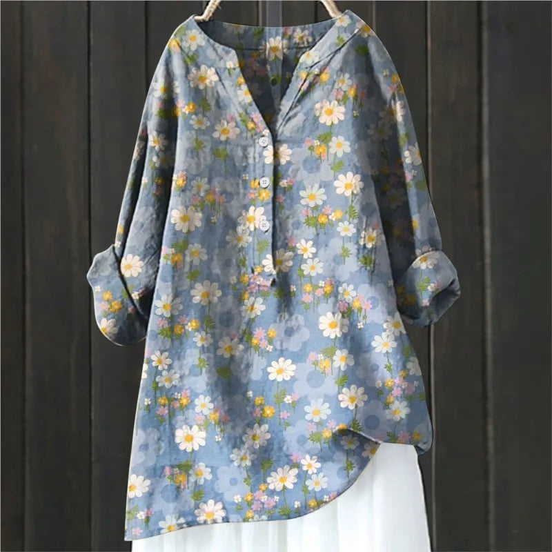 Angie | Lässige florale Bluse