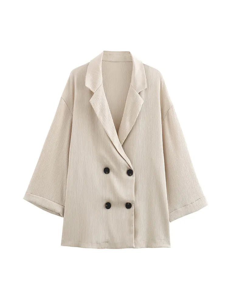 Cristina | Blazer Doppelreihig Set Hose Freizeit Elegant