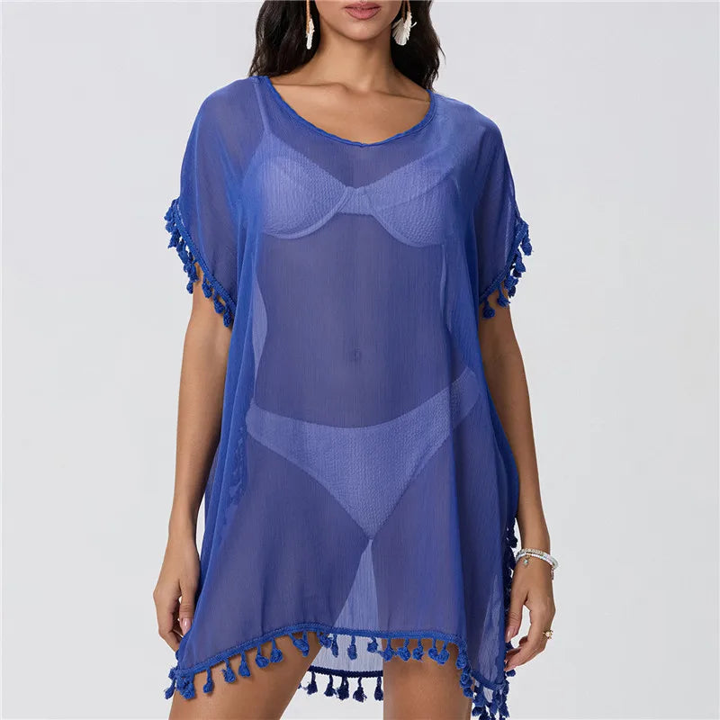 Dalia | Spitzen-Strandkleid mit eleganten Details