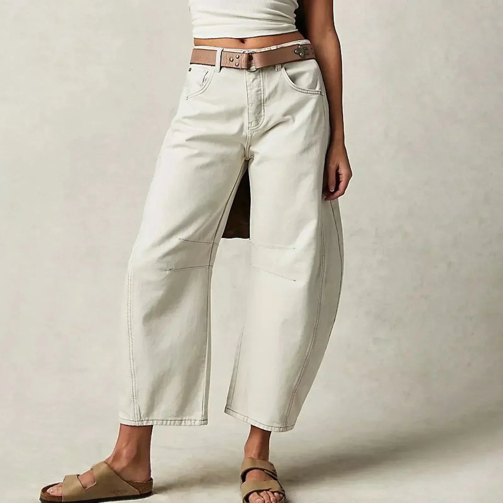 Variant image for Ruan | Jeans a Gamba Larga - Cotone Comodo-26