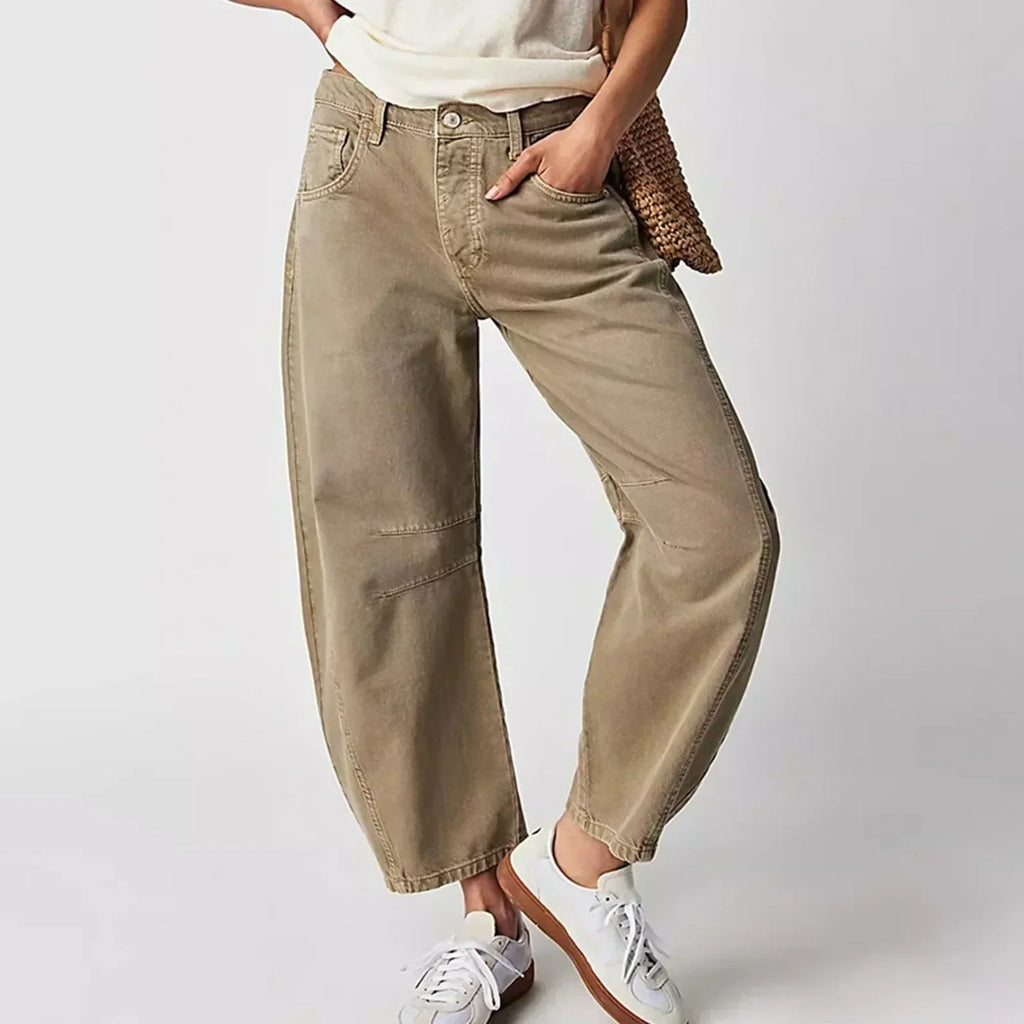 Ruan | Jeans a Gamba Larga - Cotone Comodo-5