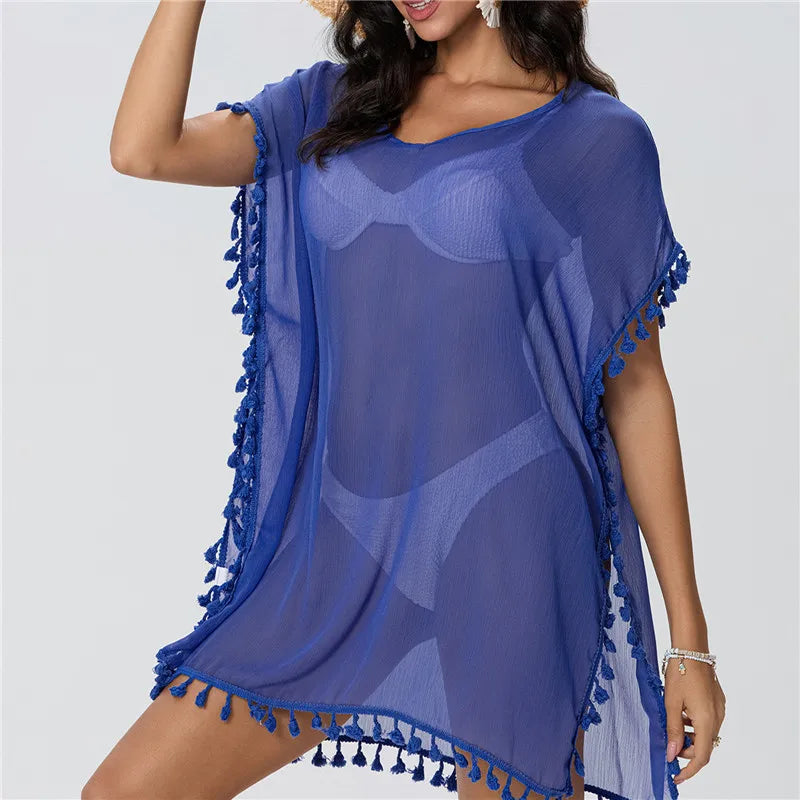 Dalia | Spitzen-Strandkleid mit eleganten Details