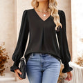 Delina | Elegante herbstliche Bluse