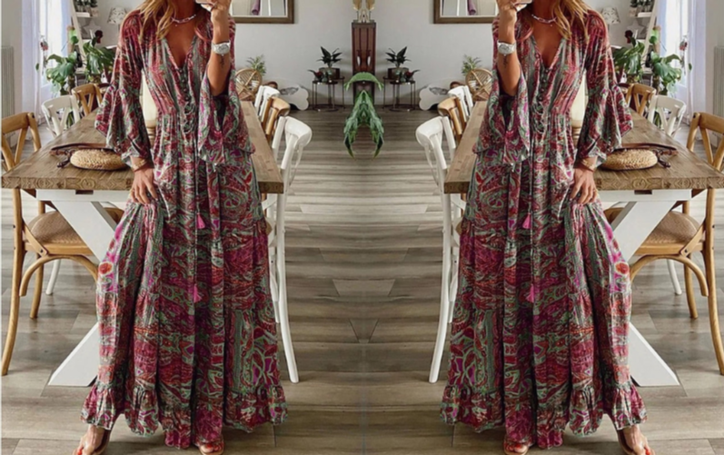 Rebecca | Elegantes langes Kleid