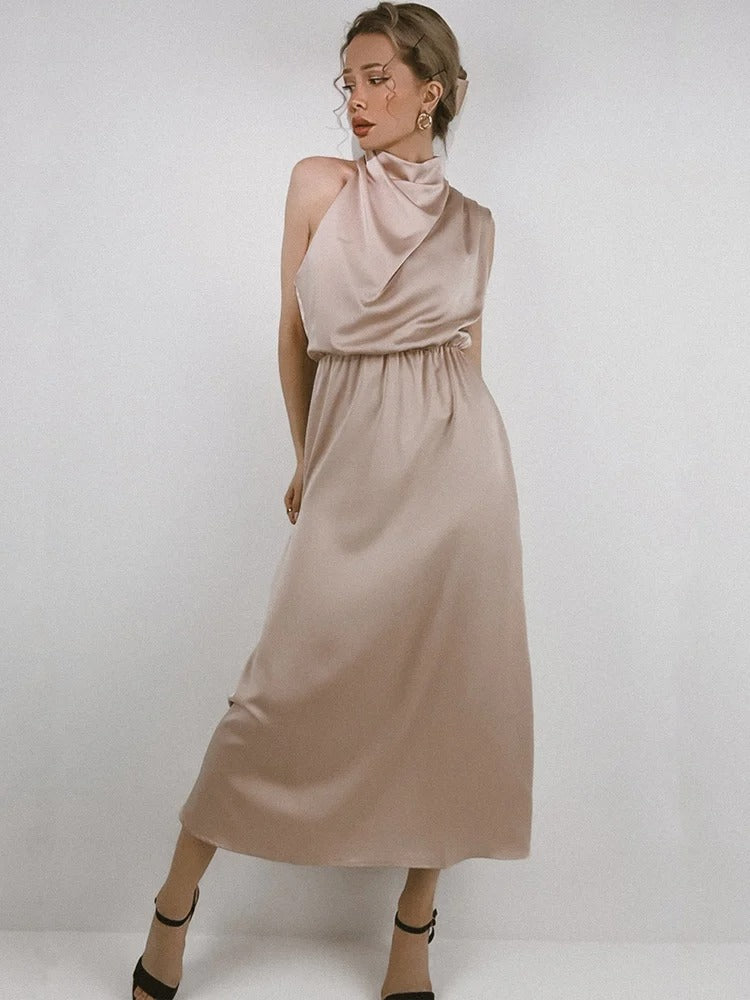 Romina | Ärmelloses langes Kleid