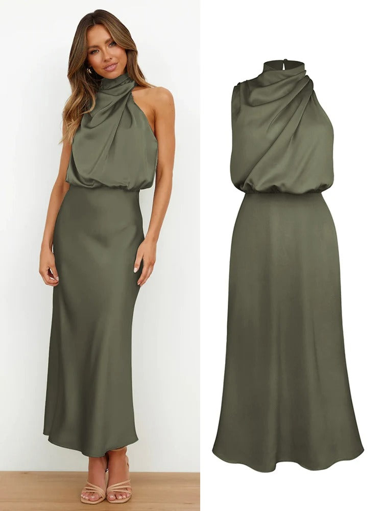 Romina | Ärmelloses langes Kleid