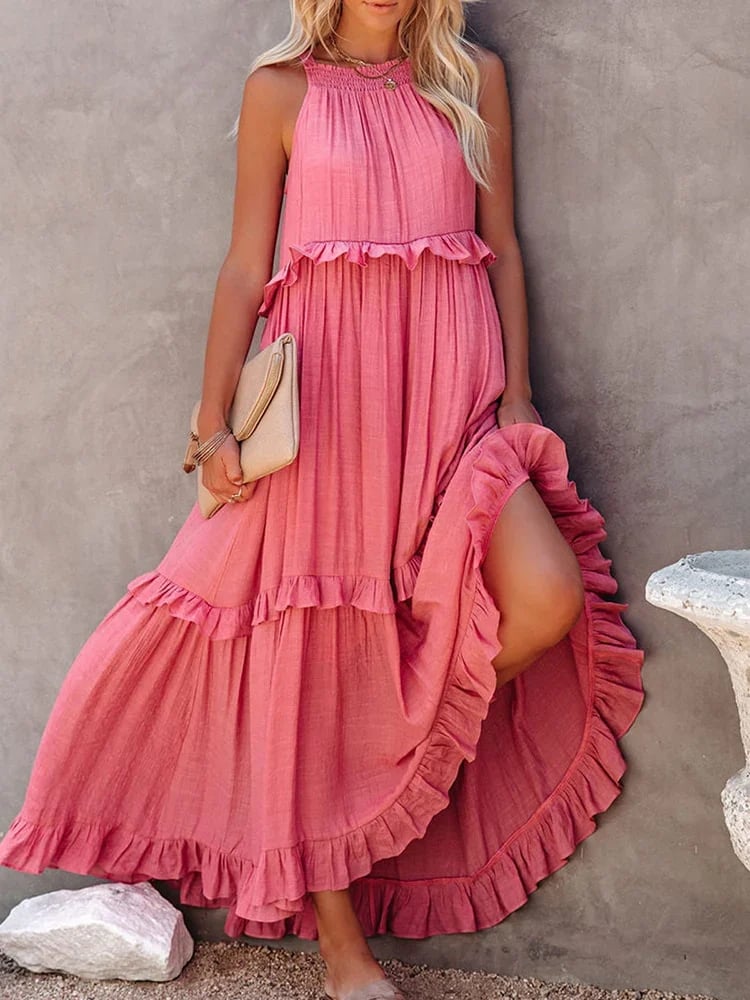 Gaia | Maxi langes Kleid