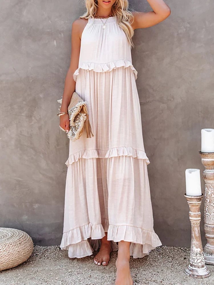 Gaia | Maxi langes Kleid