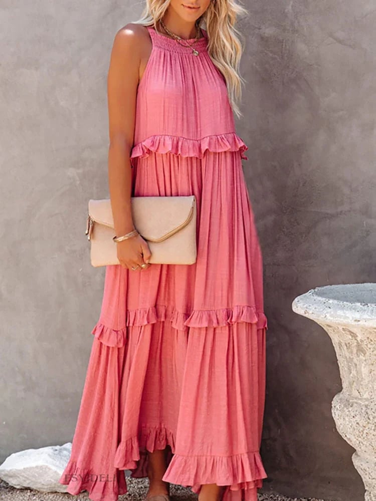Gaia | Maxi langes Kleid