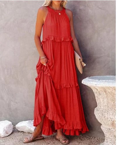 Gaia | Maxi langes Kleid