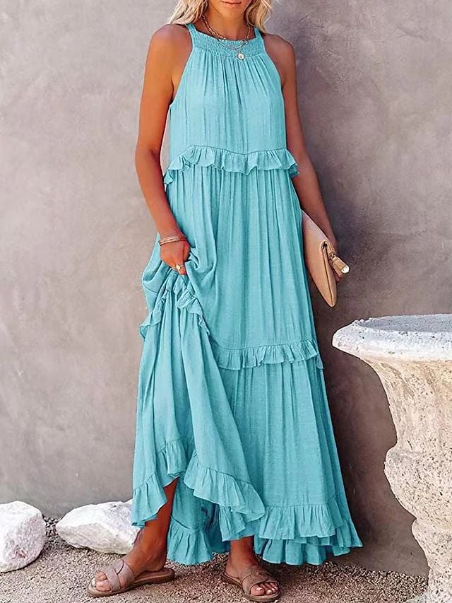 Gaia | Maxi langes Kleid